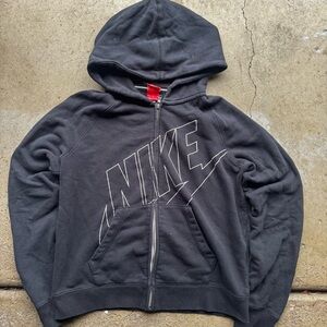 Nike Black Full-Zip Hoodie